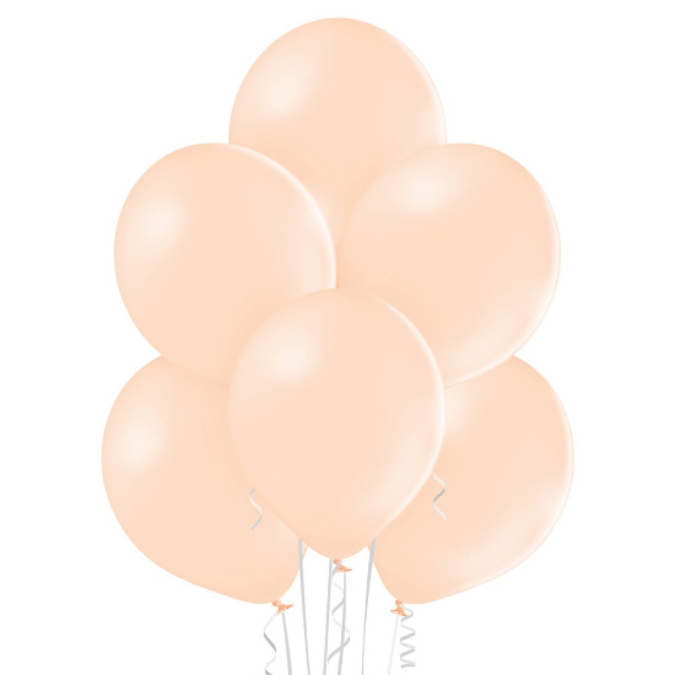Luftballon-Soft-Pfirsich