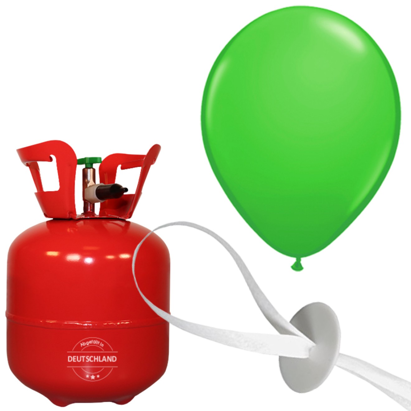 Helium-Set Luftballons Ø 25 cm - Limone| Luftballon.de