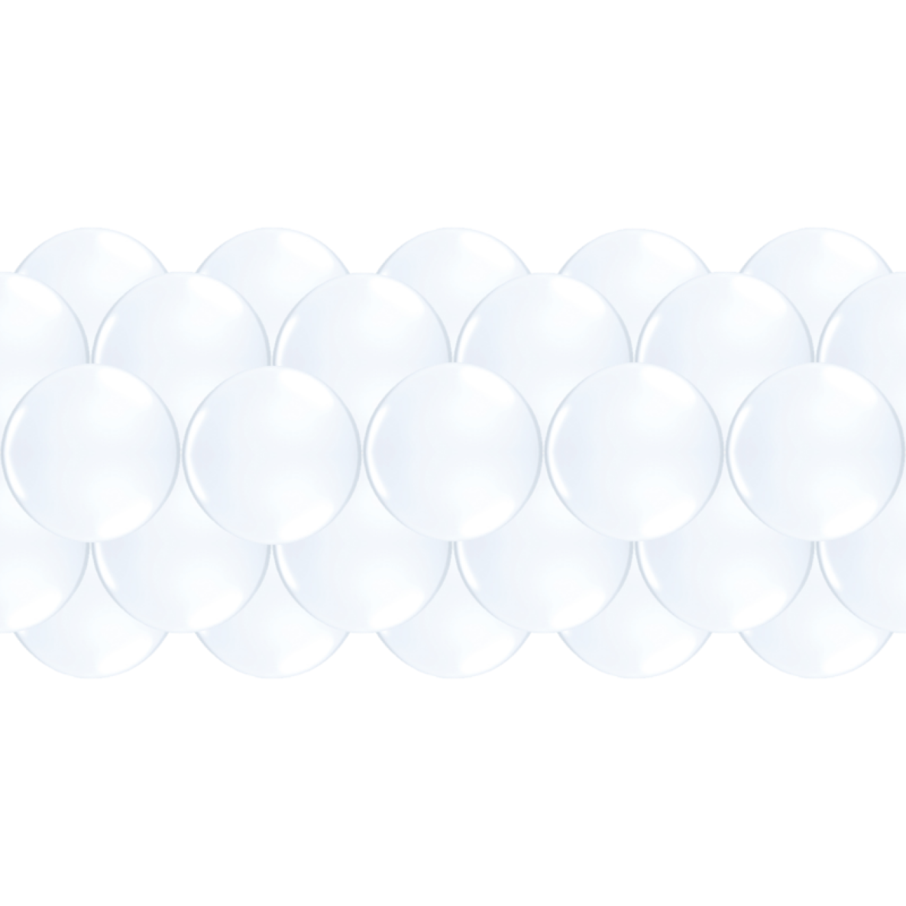 Luftballongirlanden-Set Weiß ab 3 m