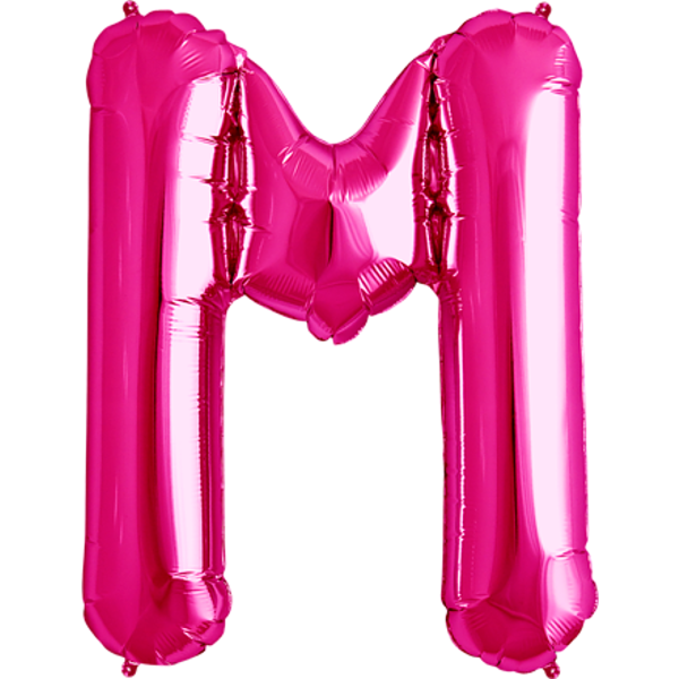 Folienballon Buchstabe - M - Pink 40 cm