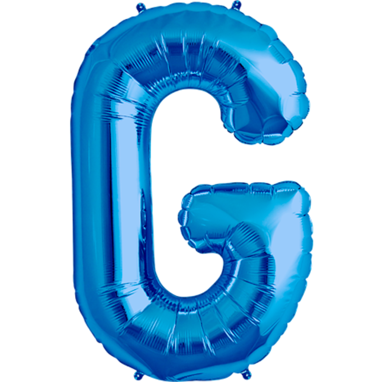 Folienballon Buchstabe - G - Blau 40 cm