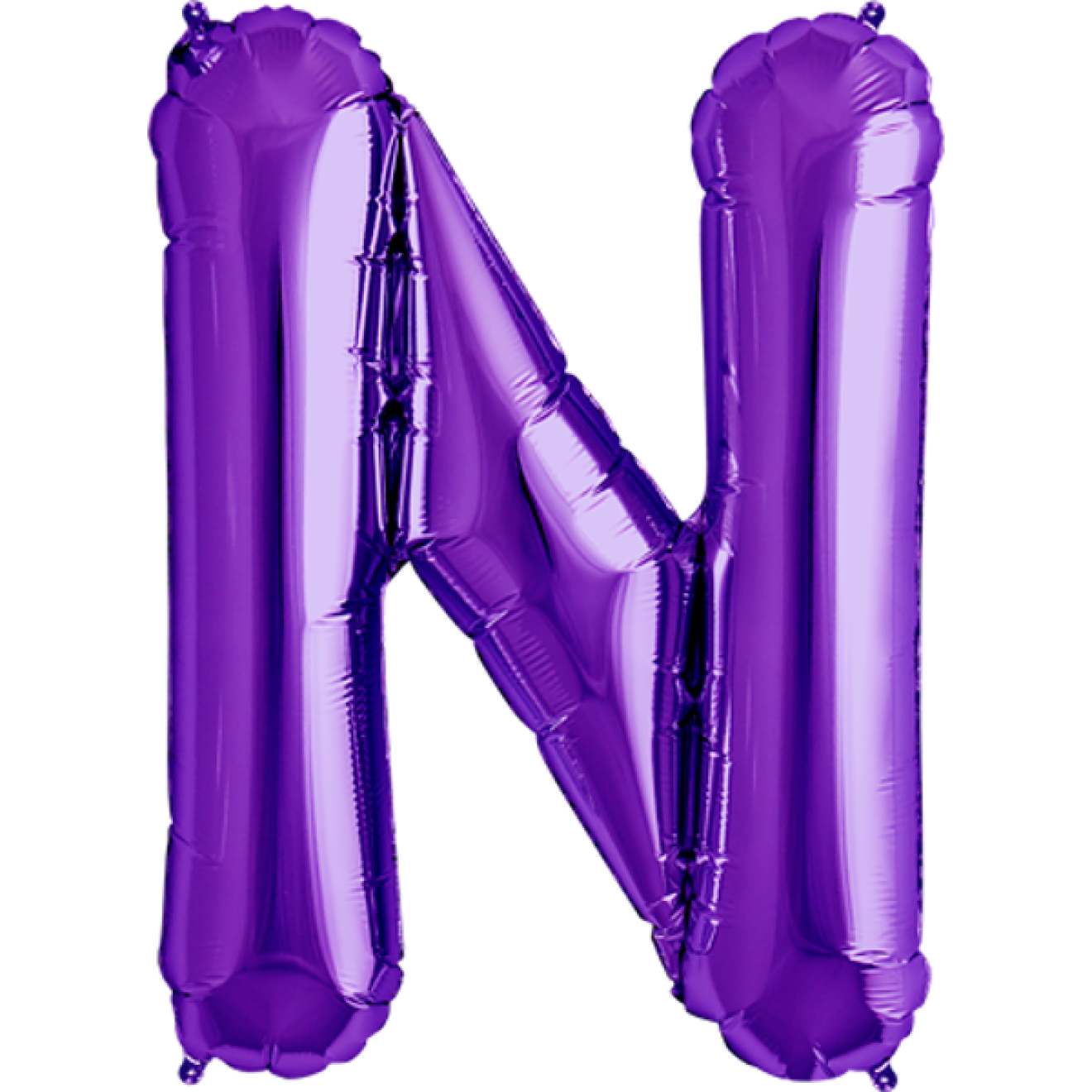 Folienballon Buchstabe - N - Violett 86 cm