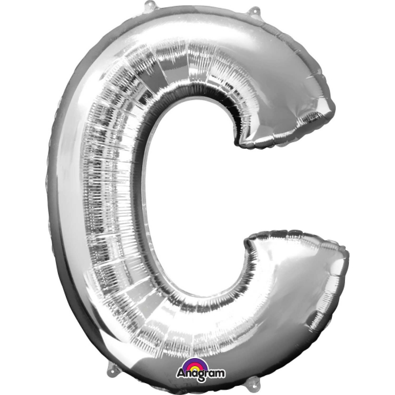 Folienballon Buchstabe - C - Silber 86 cm