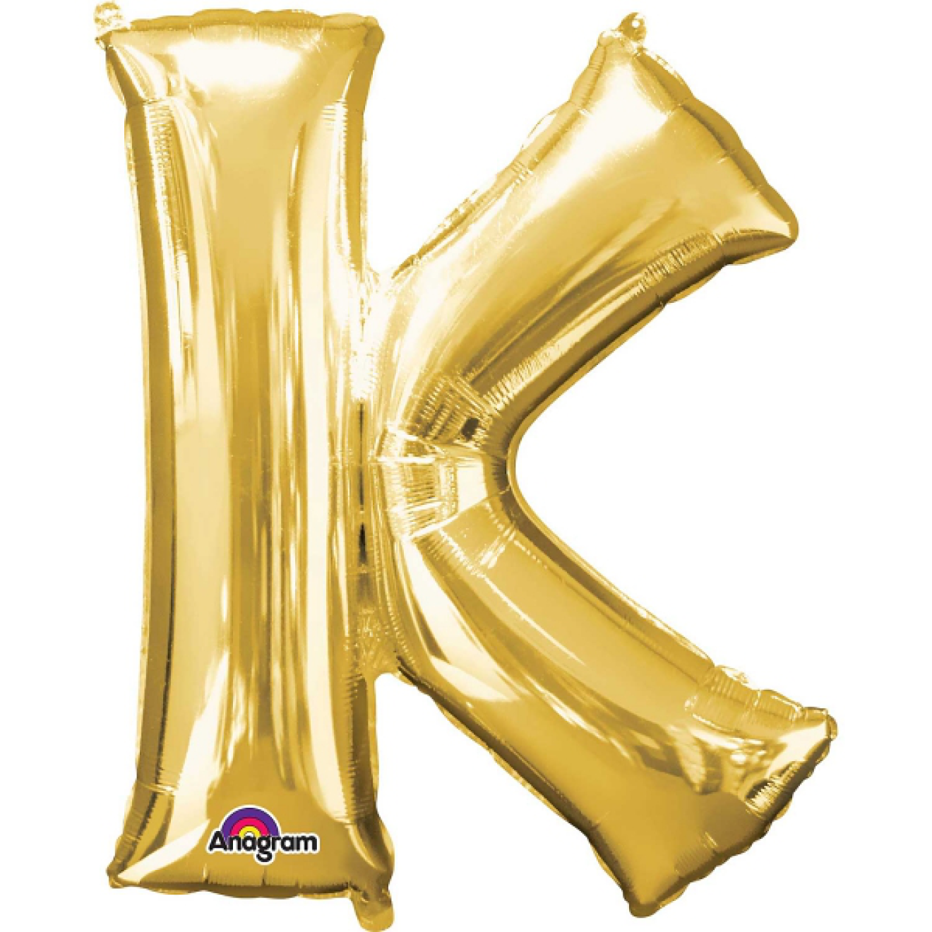 Folienballon Buchstabe - K - Gold 86 cm