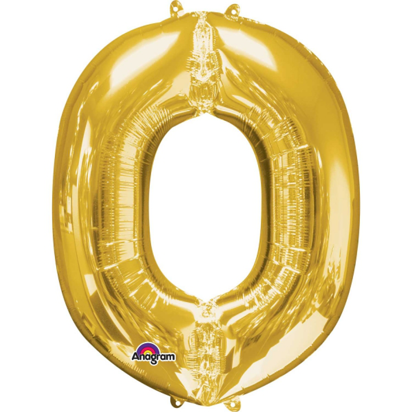 Folienballon Buchstabe - O - Gold 86 cm
