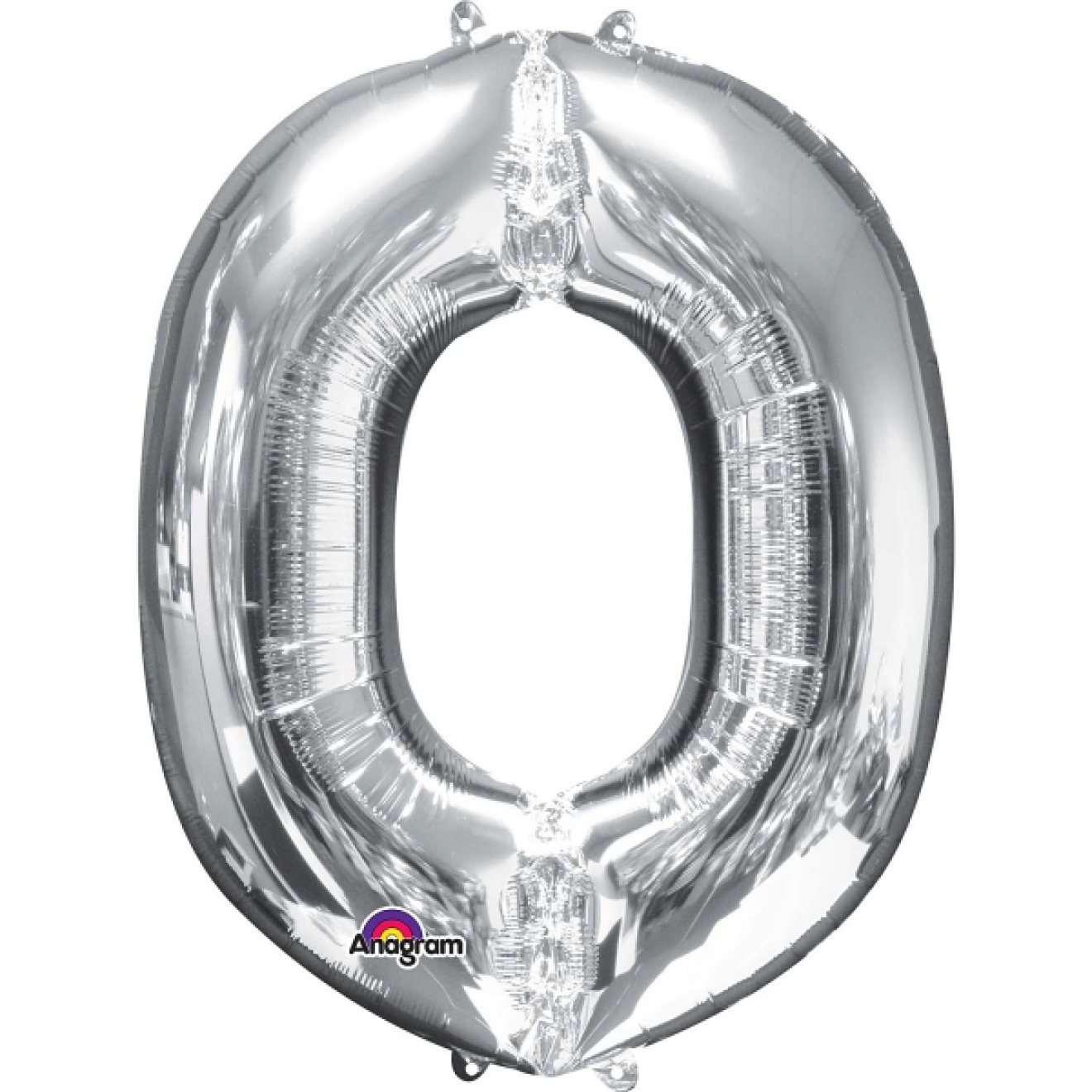 Folienballon Buchstabe - O - Silber 86 cm