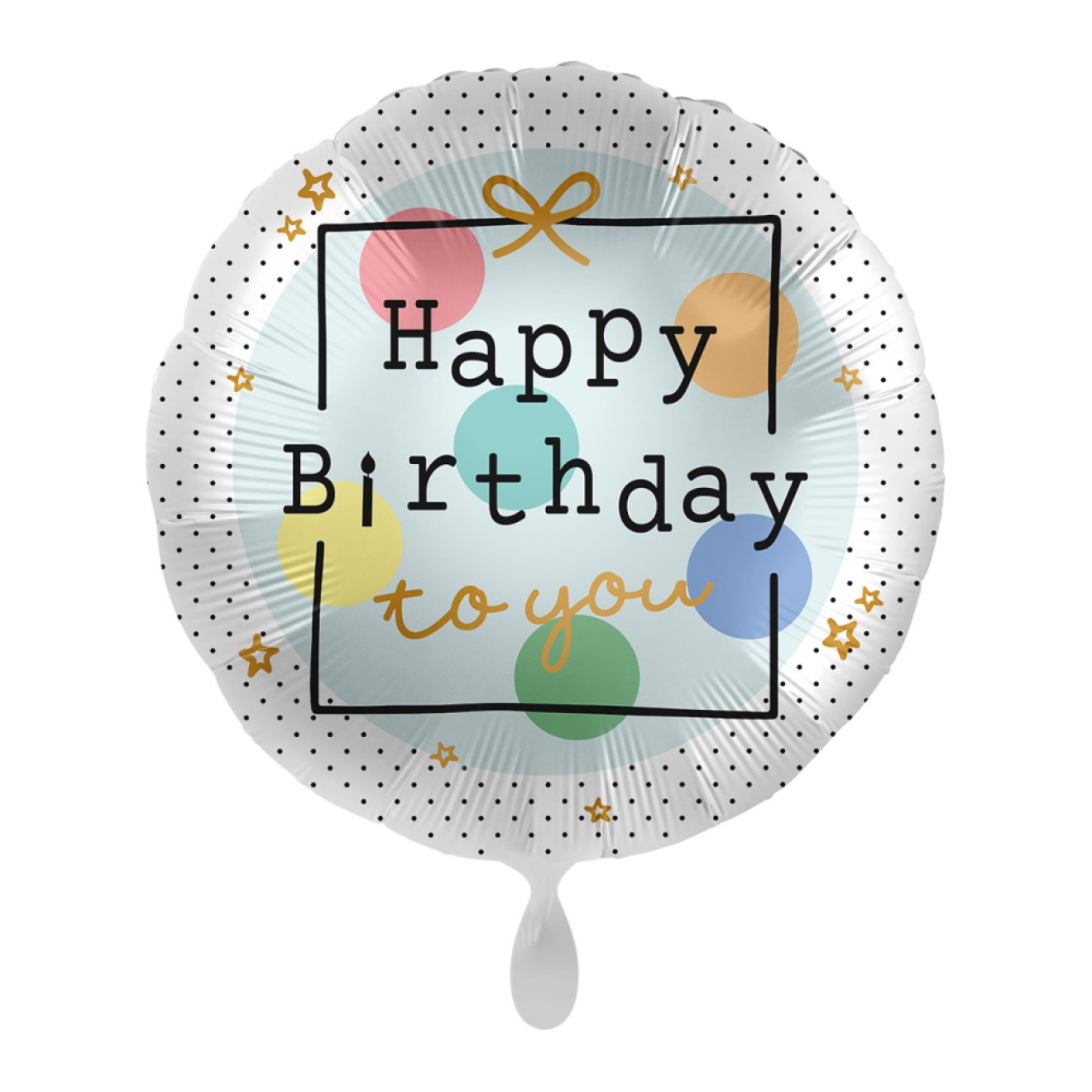 Folienballons Geburtstag - Birthday (Geschenk) Ø 45 cm | luftballon.de