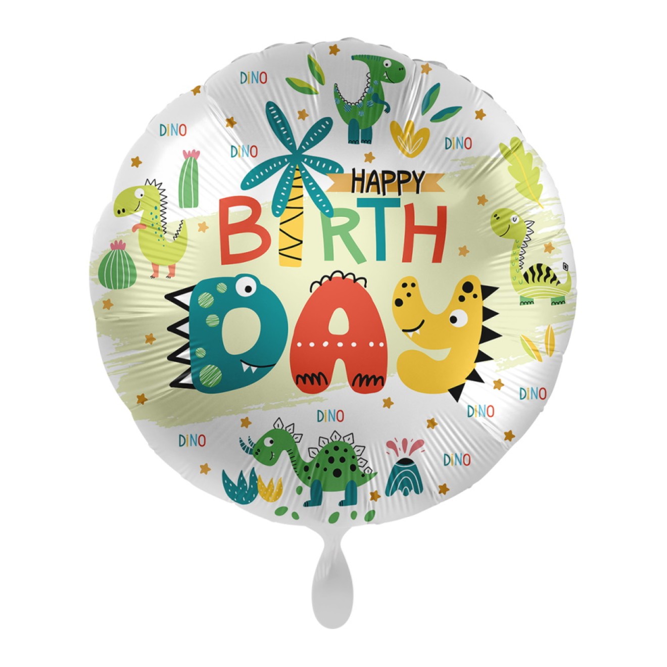 Folienballons Geburtstag - Dinoland 45 cm | luftballon.de