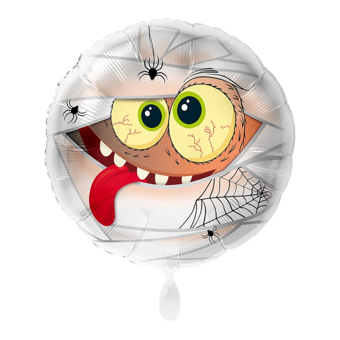Folienballons Halloween - Mumie Ø 45 cm | luftballon.de