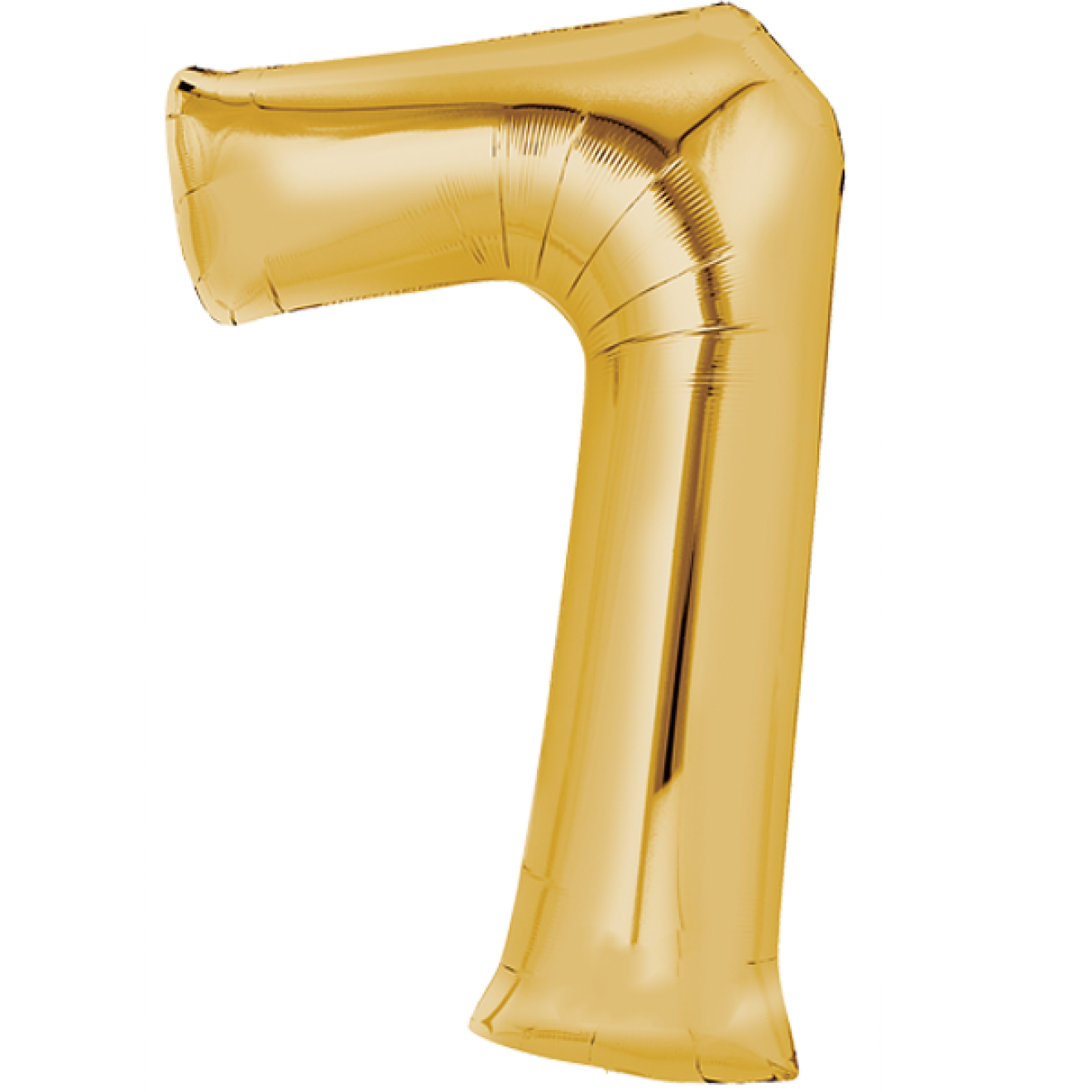 Ballonpost XXL Zahl - 7 - Gold