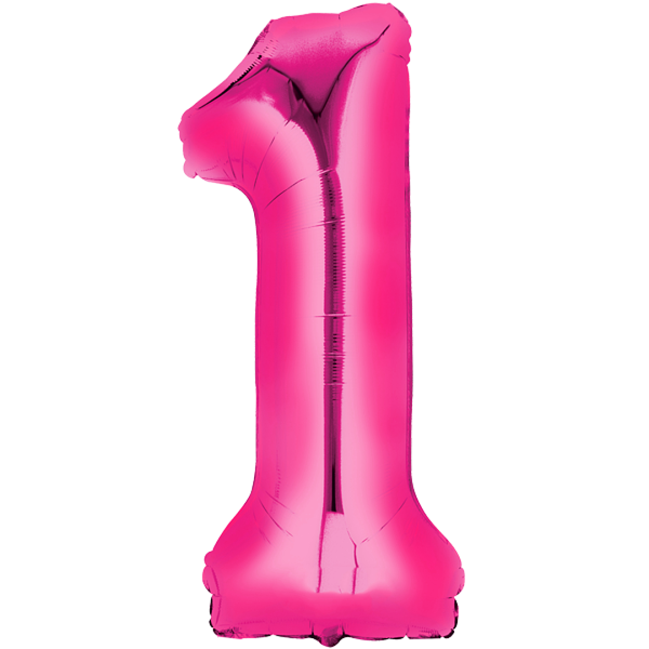 Ballonpost XXL Zahl - 1 - Pink