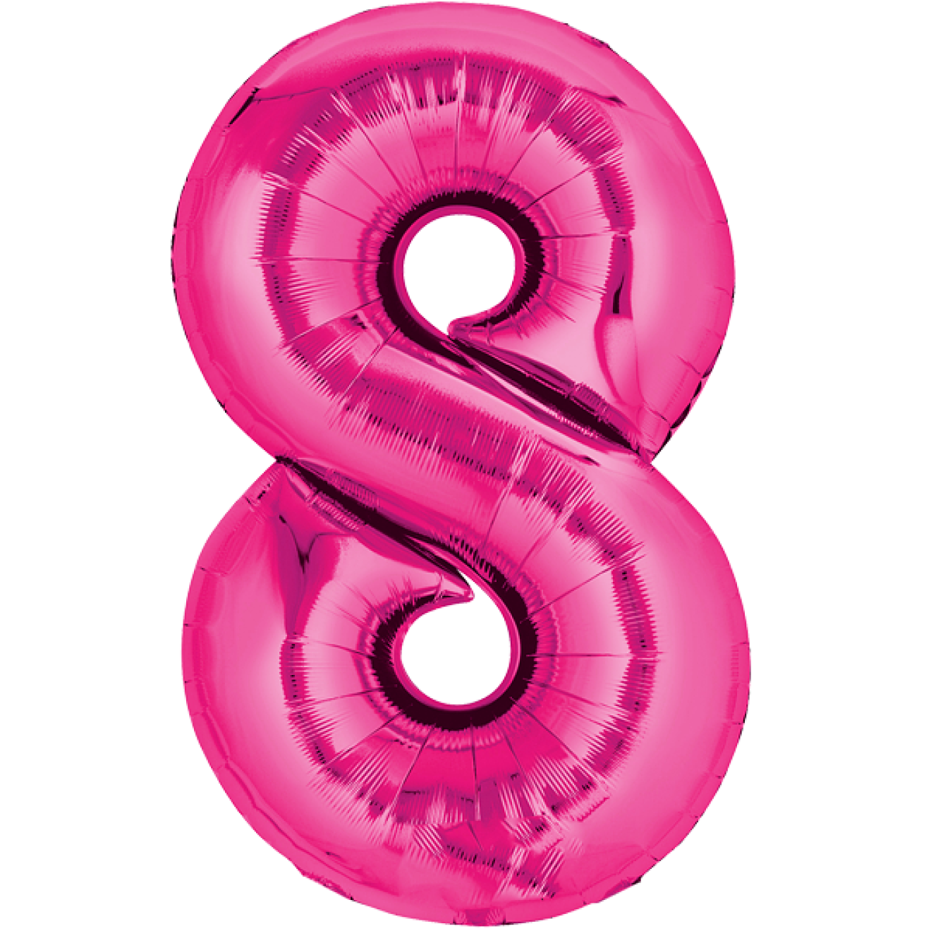 Ballonpost XXL Zahl - 8 - Pink