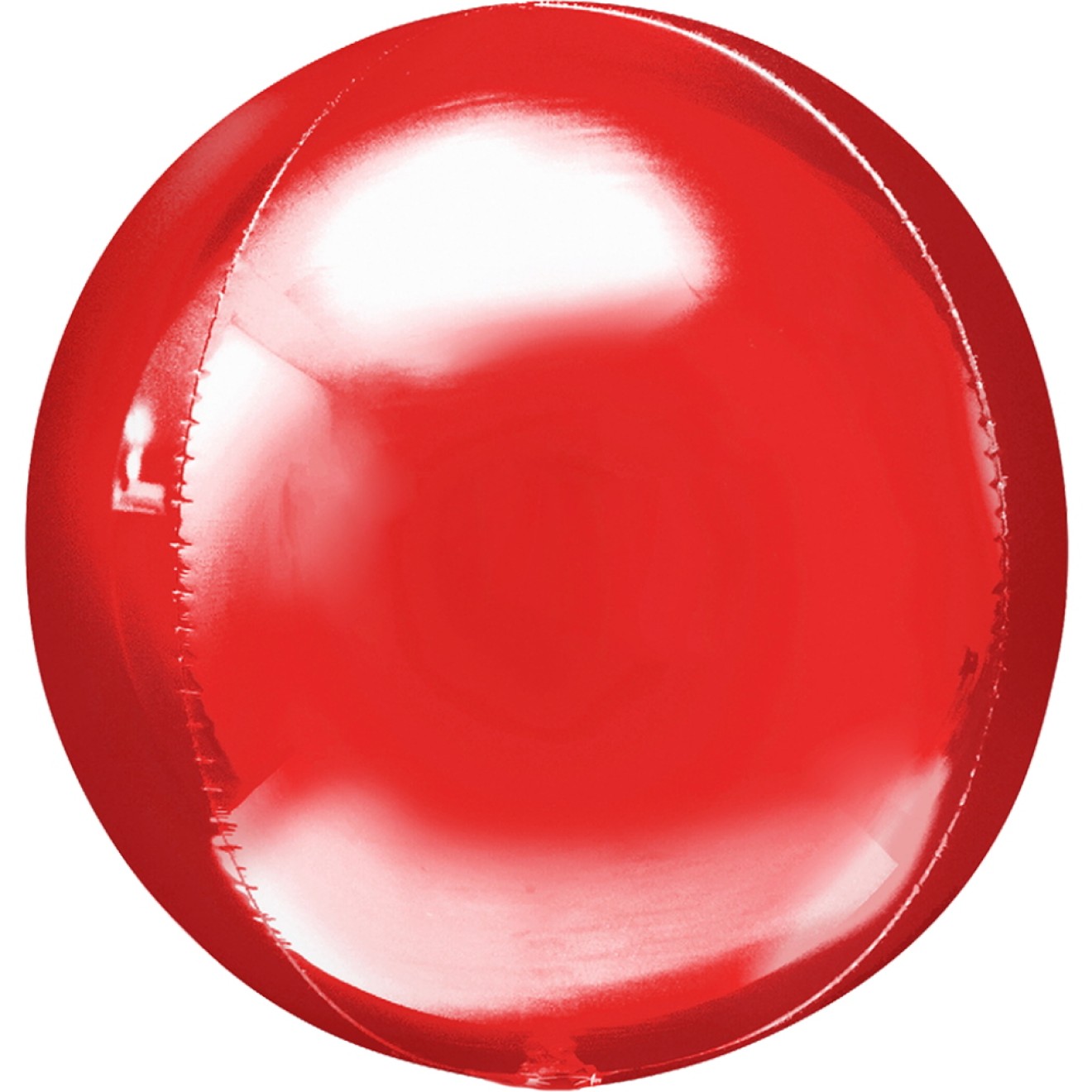 Folienballon Kugel (Orbz) - Rot 40 cm | luftballon.de