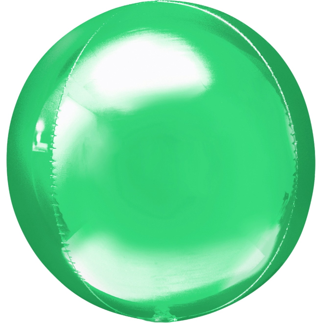 Folienballon Kugel (Orbz) - Grün 40 cm | luftballon.de