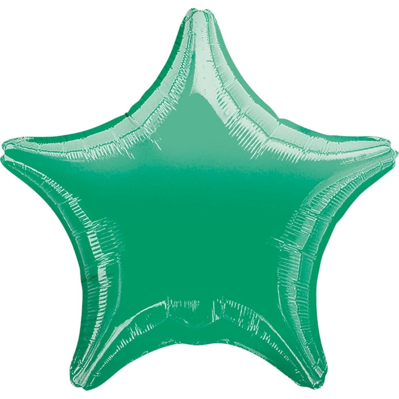 Folienballon Stern - Grün Ø 45 cm - Anagram -