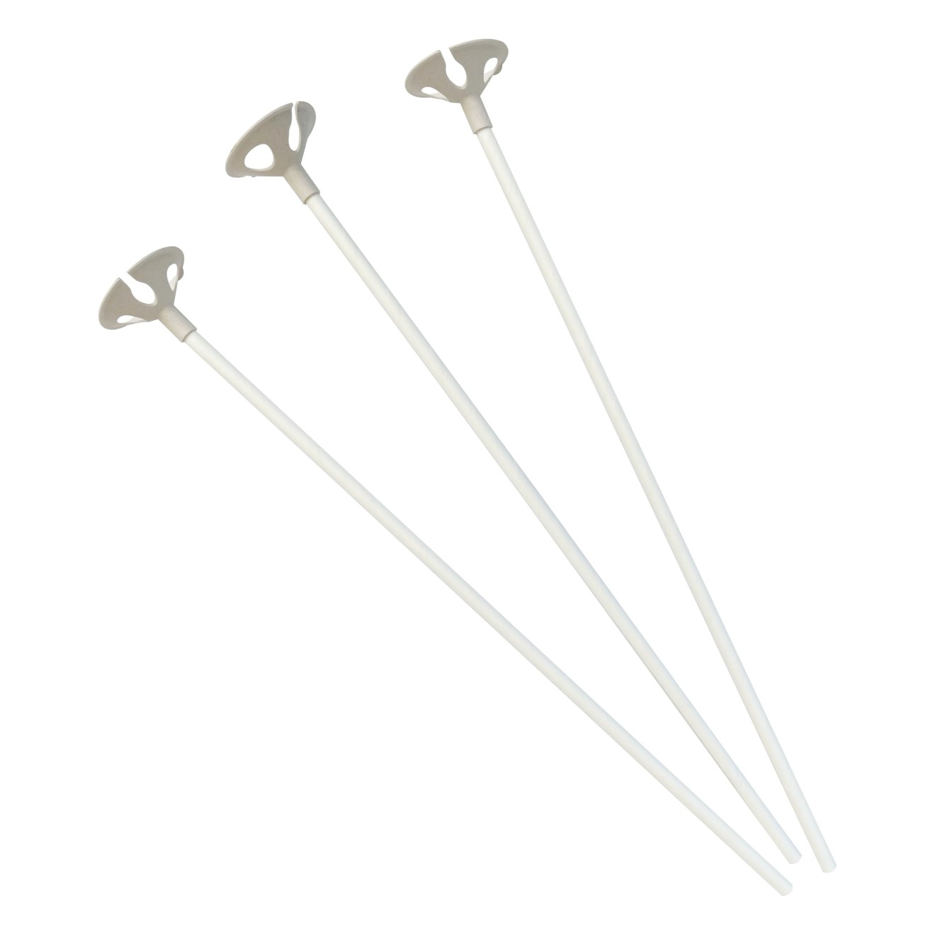 100 kinderfreundliche Ballonstäbe - Papier