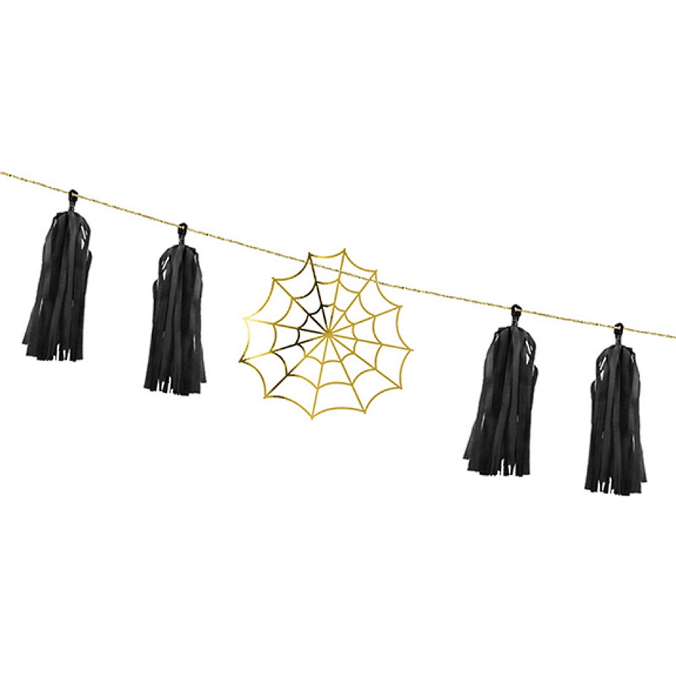Fransen-/ Tasselgirlande - Halloween - 1,75 m | luftballon.de