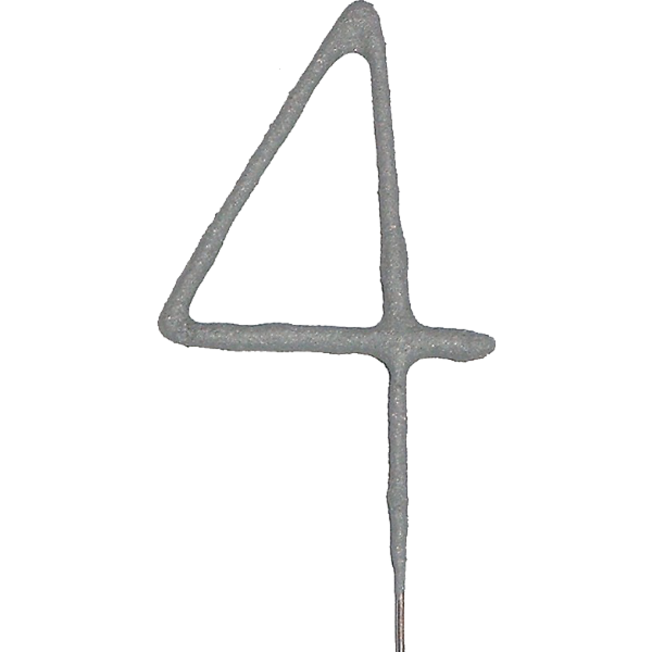 Wunderkerze Zahl - 4