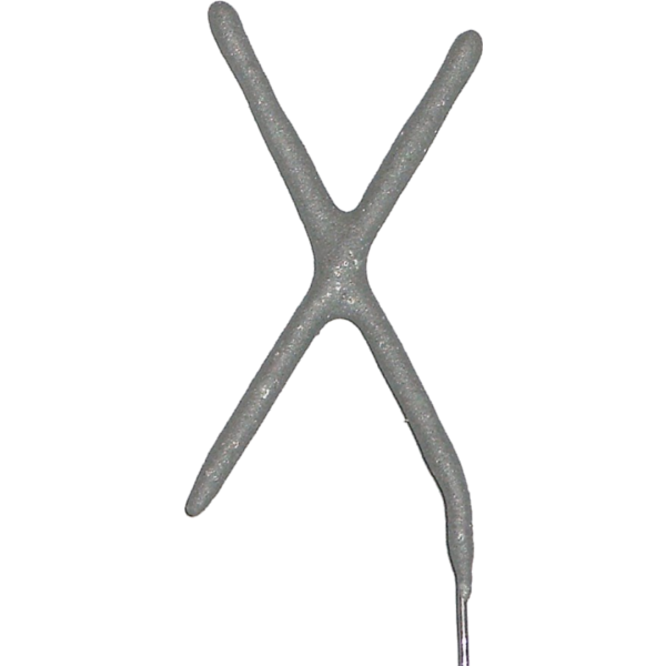 Wunderkerze Buchstabe - X