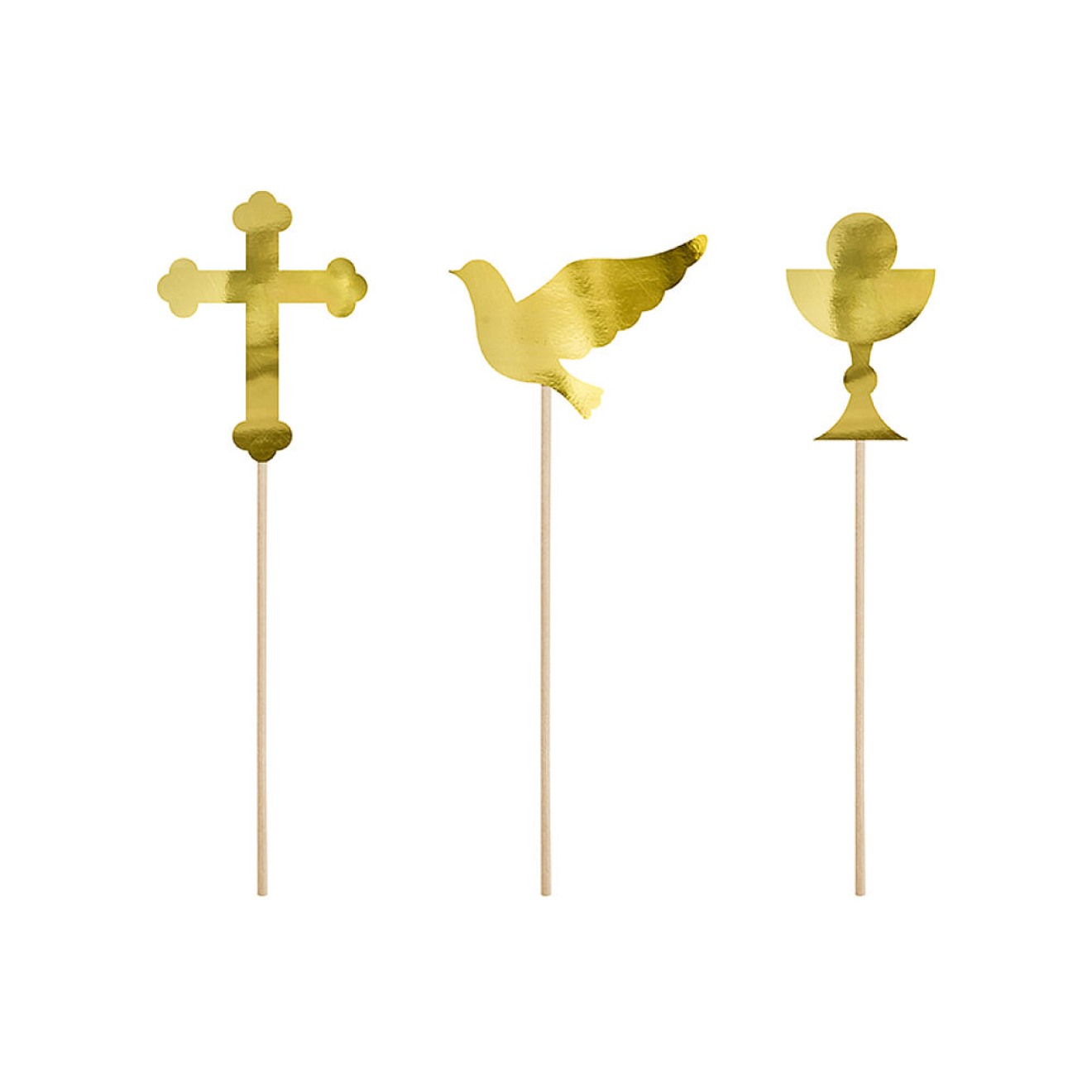Kuchendeko - Heilige Symbole - XL 3 Stück | luftballon.de