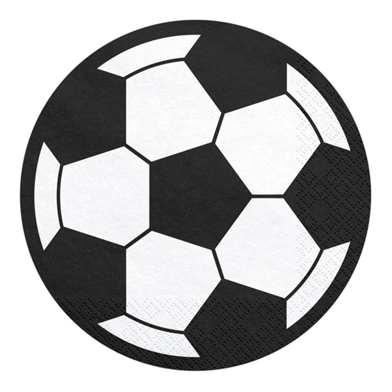 Servietten - Fußball - 20 Stück | luftballon.de