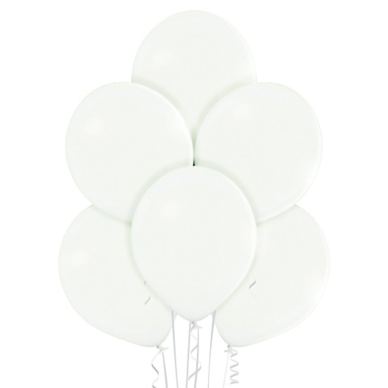 Luftballon-Pastell-Weiß