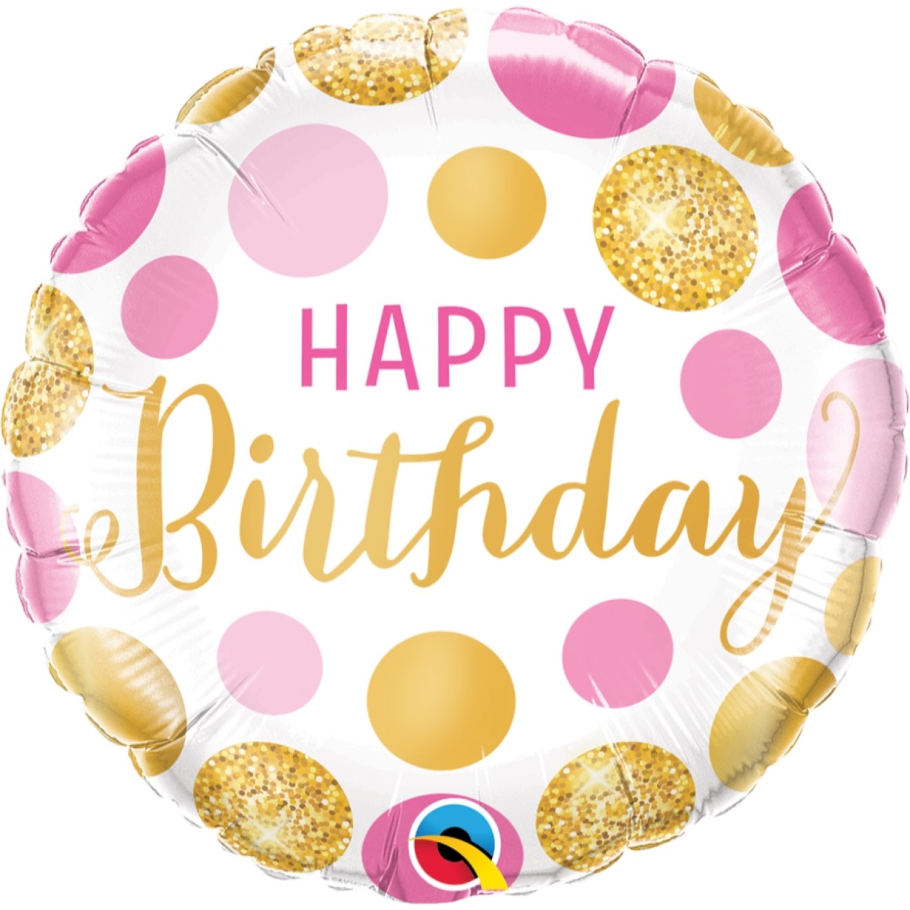 Folat 08224 45 Geburtstag Ballons 30 Cm 8 Stuck Mehrfarbig