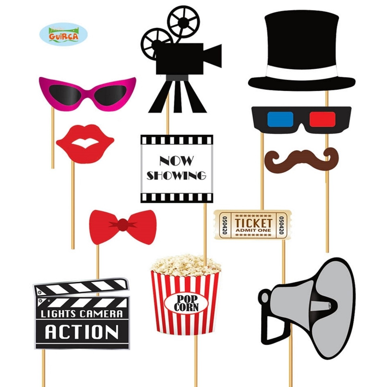 Photo Booth Film & TV Party Foto Accessoires für Party Fotobox