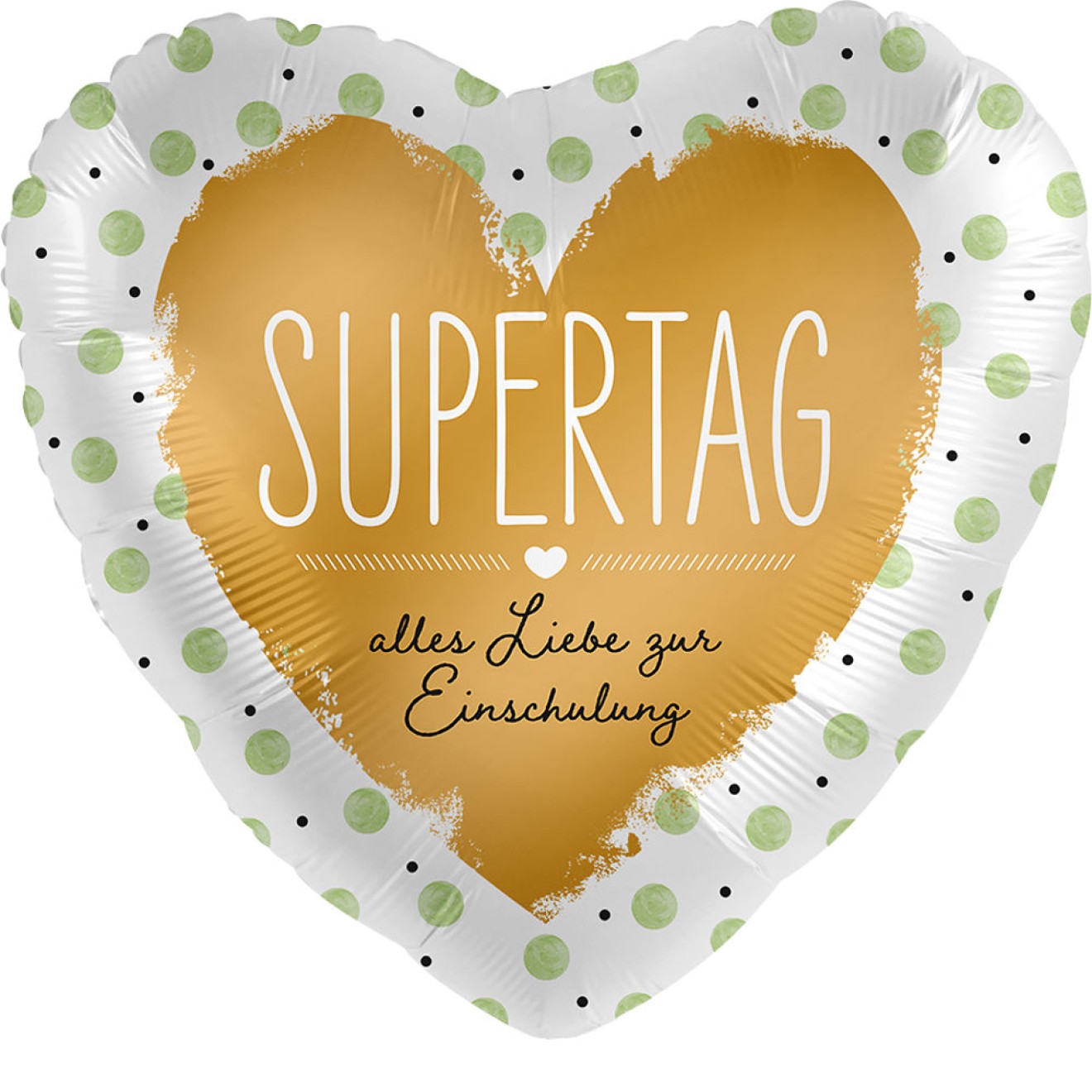 Folienballons Schulanfang - Supertag Ø 45 cm | luftballon.de