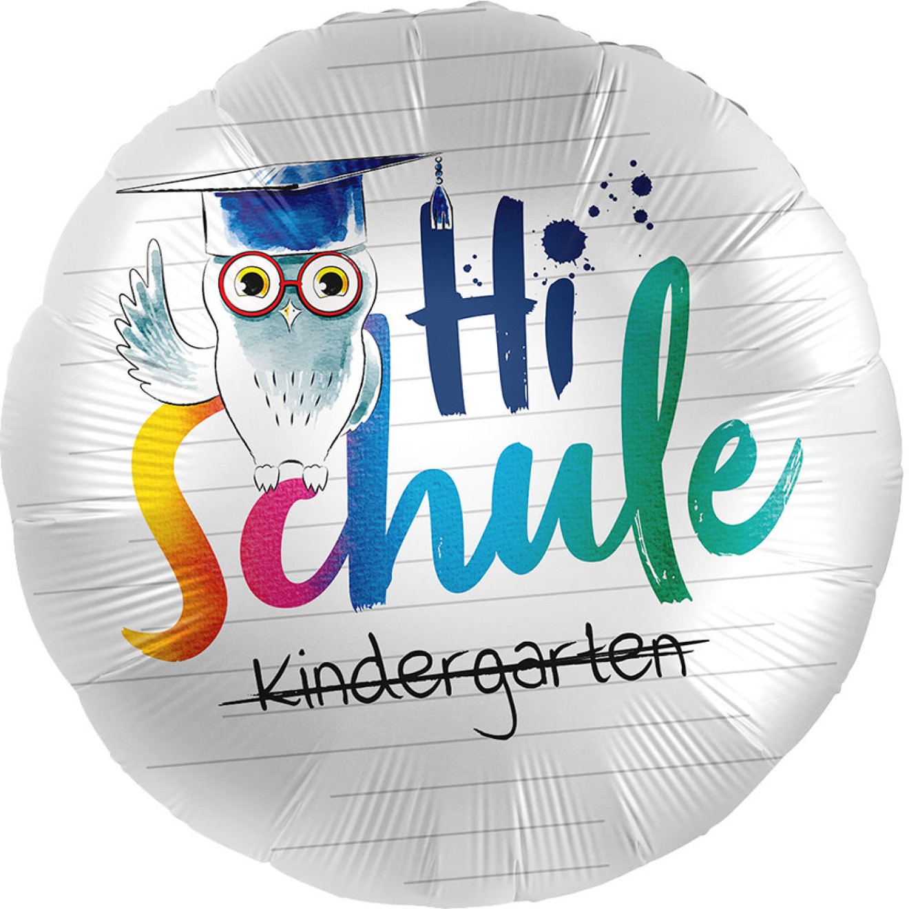 Folienballons Schulanfang - Alles Liebe (Soft) | luftballon.de