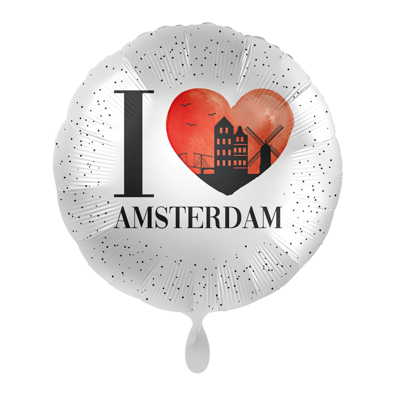 1 Balloon - I Love Amsterdam - ENG