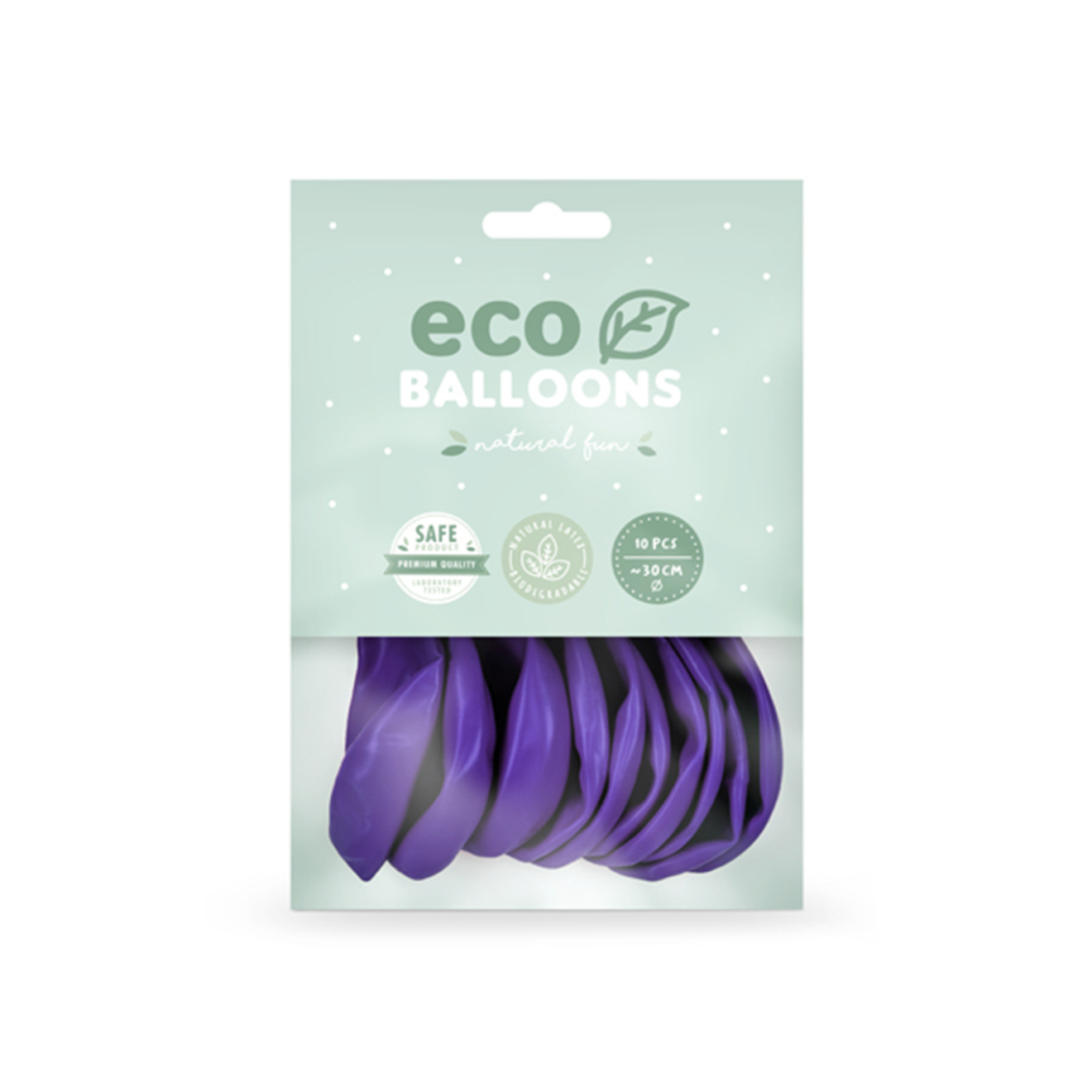 10 ECO-Luftballons - Ø 30cm - Violet
