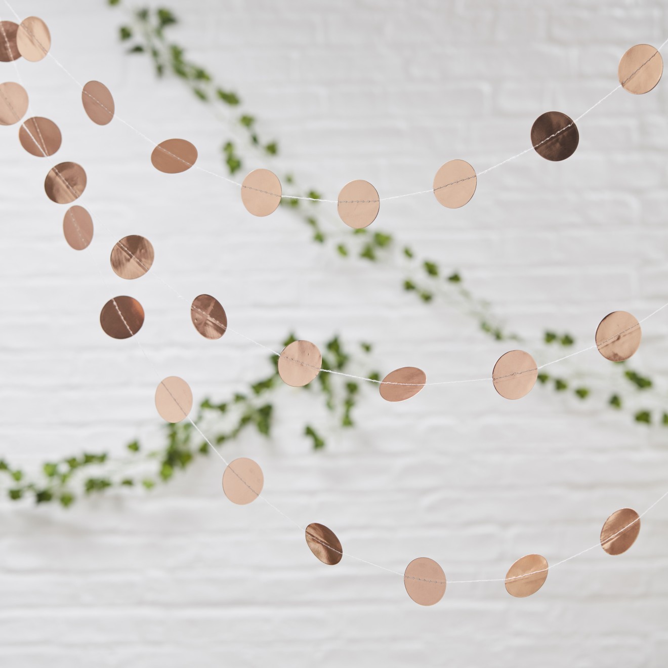 1 Circle Garland - Rose Gold