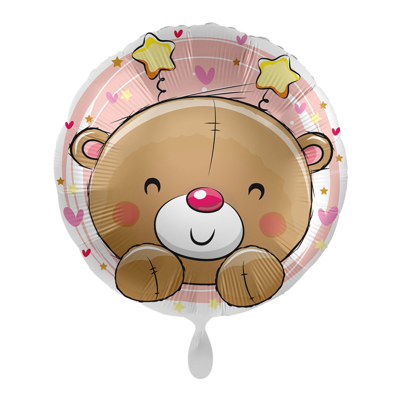 1 Balloon - Bear Pink - UNI