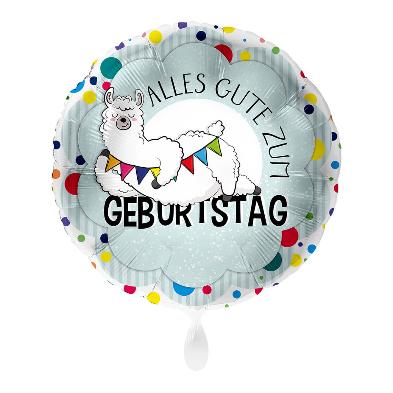 1 Ballon - Lama Geburtstag