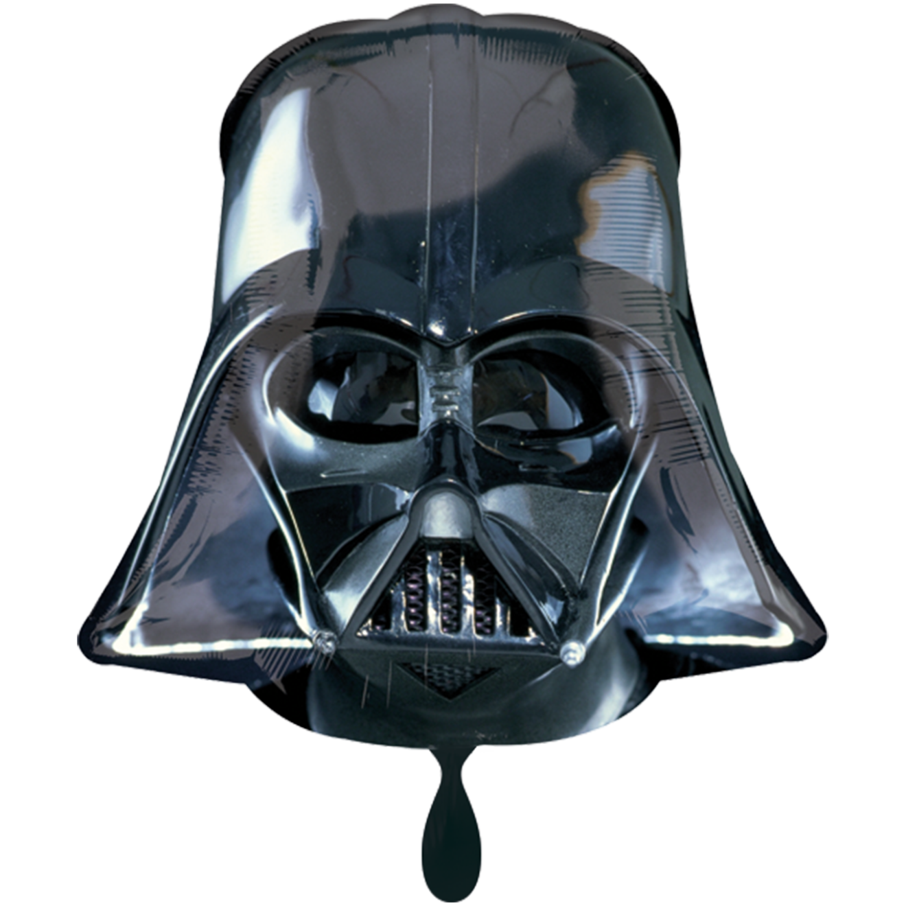 1 Balloon XXL - Darth Vader Helmet Black