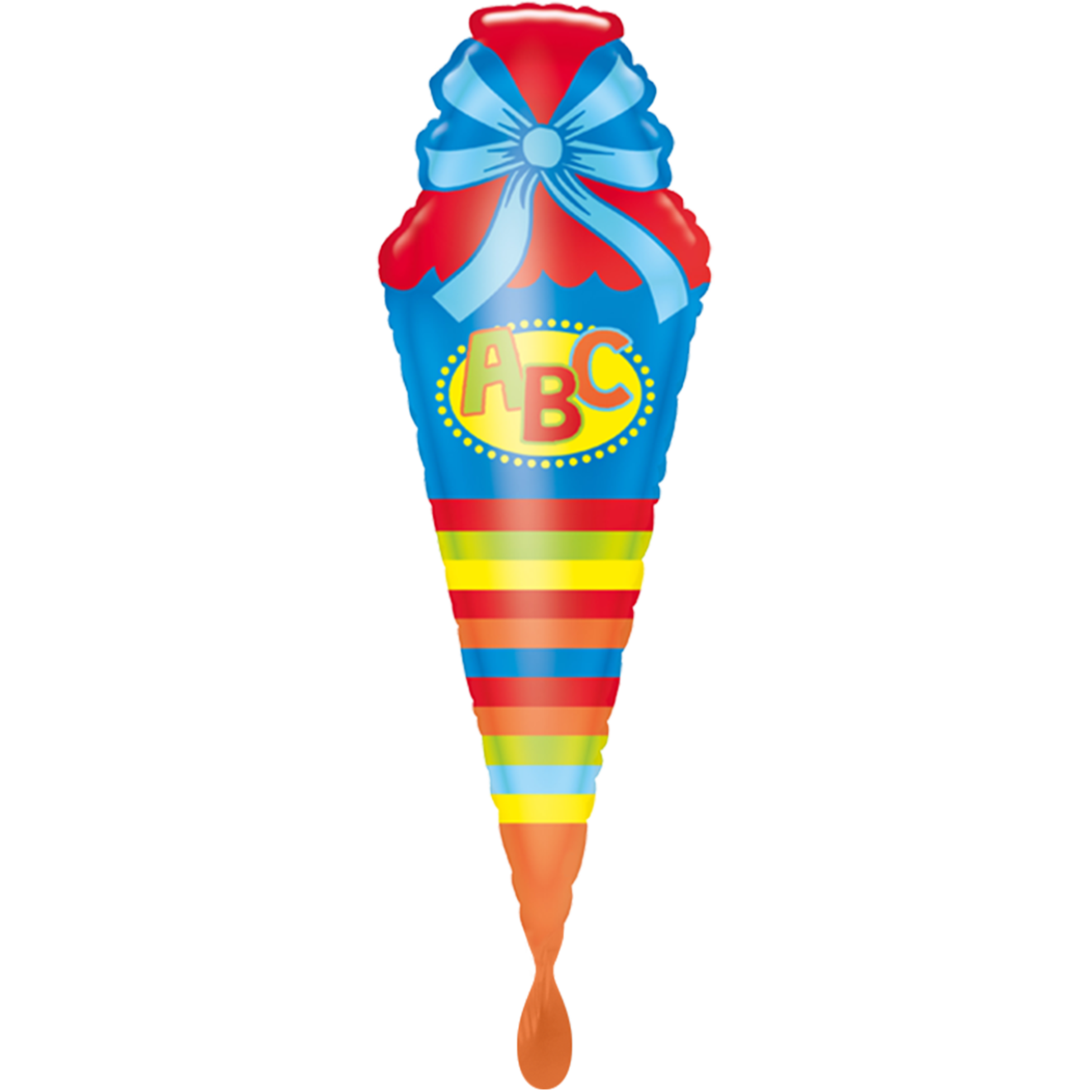 1 Balloon XXL - ABC Schultüte