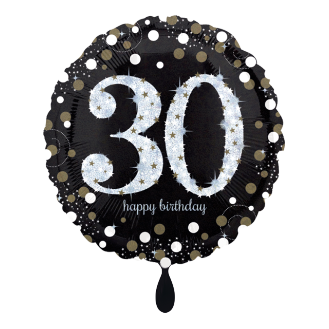 1 Balloon - Sparkling Birthday 30