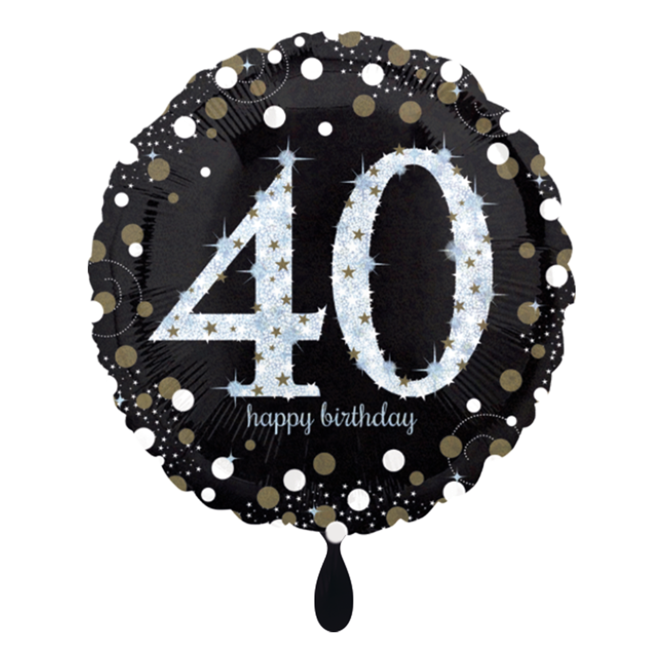 1 Balloon - Sparkling Birthday 40