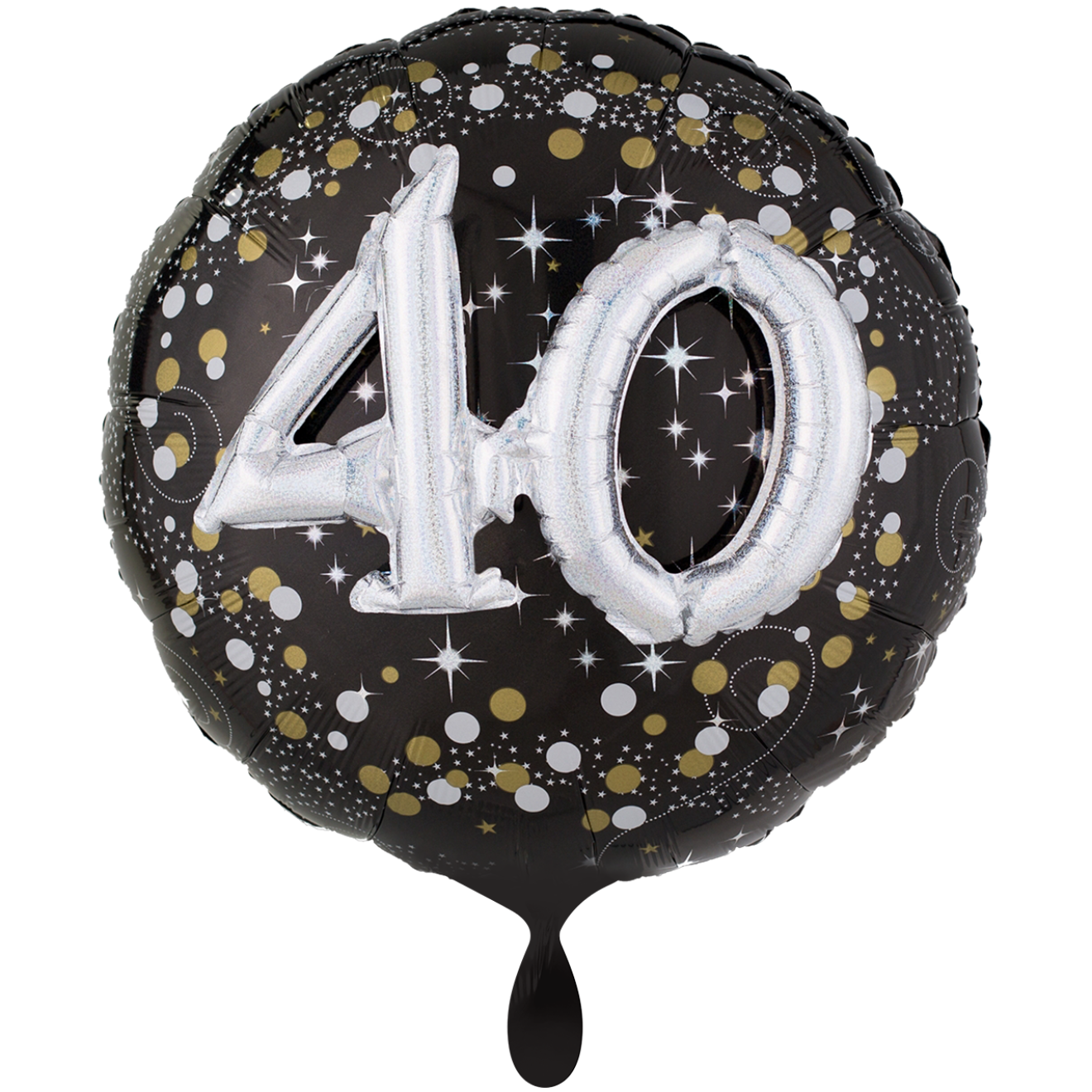 1 Balloon XXL - Sparkling Birthday 40