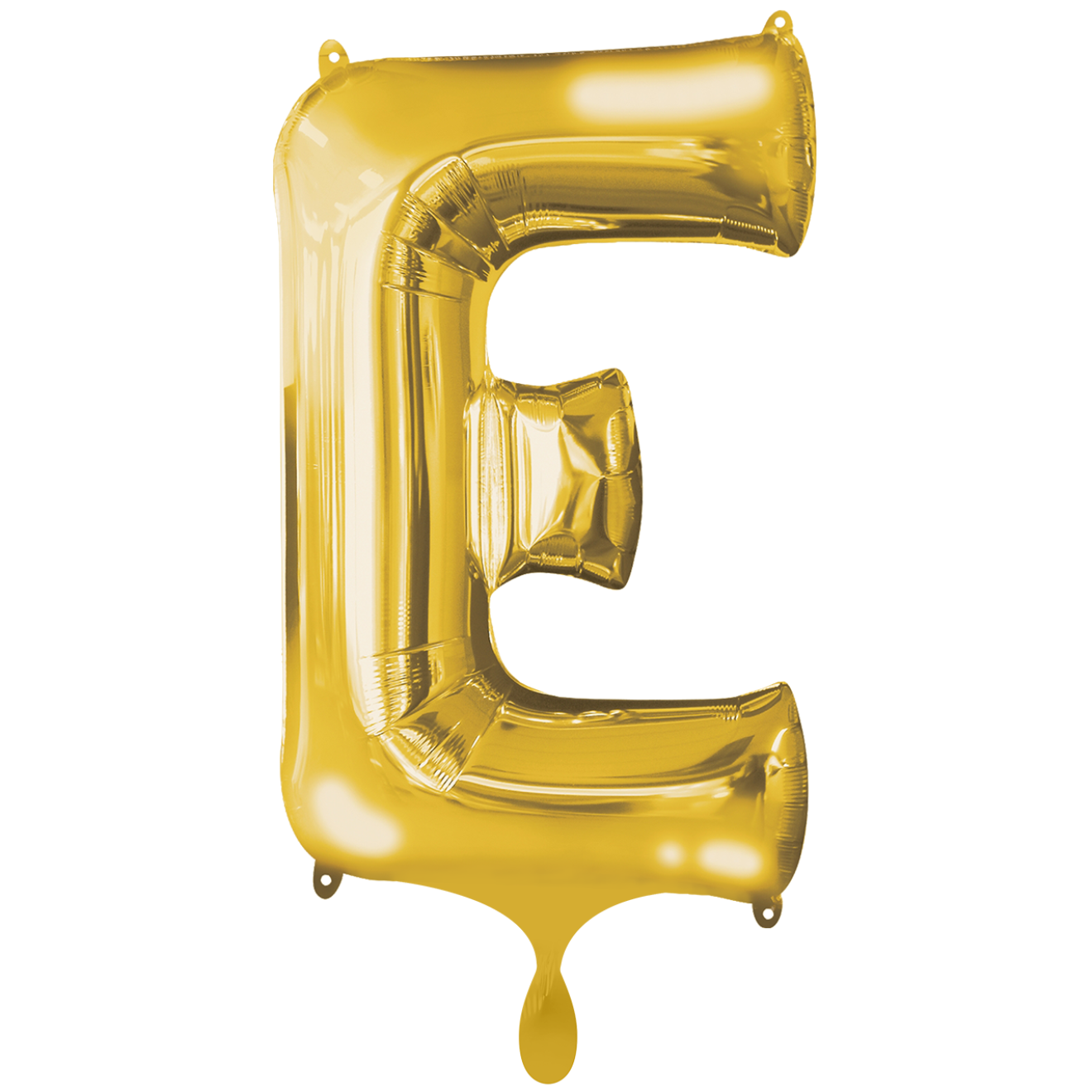 1 Balloon XXL - Buchstabe E - Gold