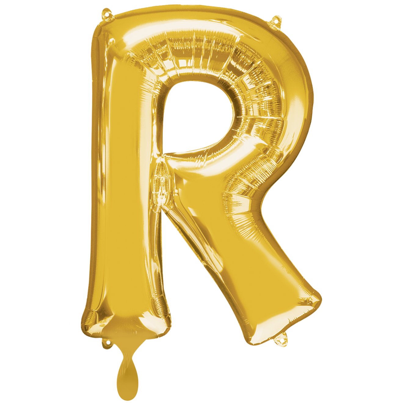 1 Balloon XXL - Buchstabe R - Gold