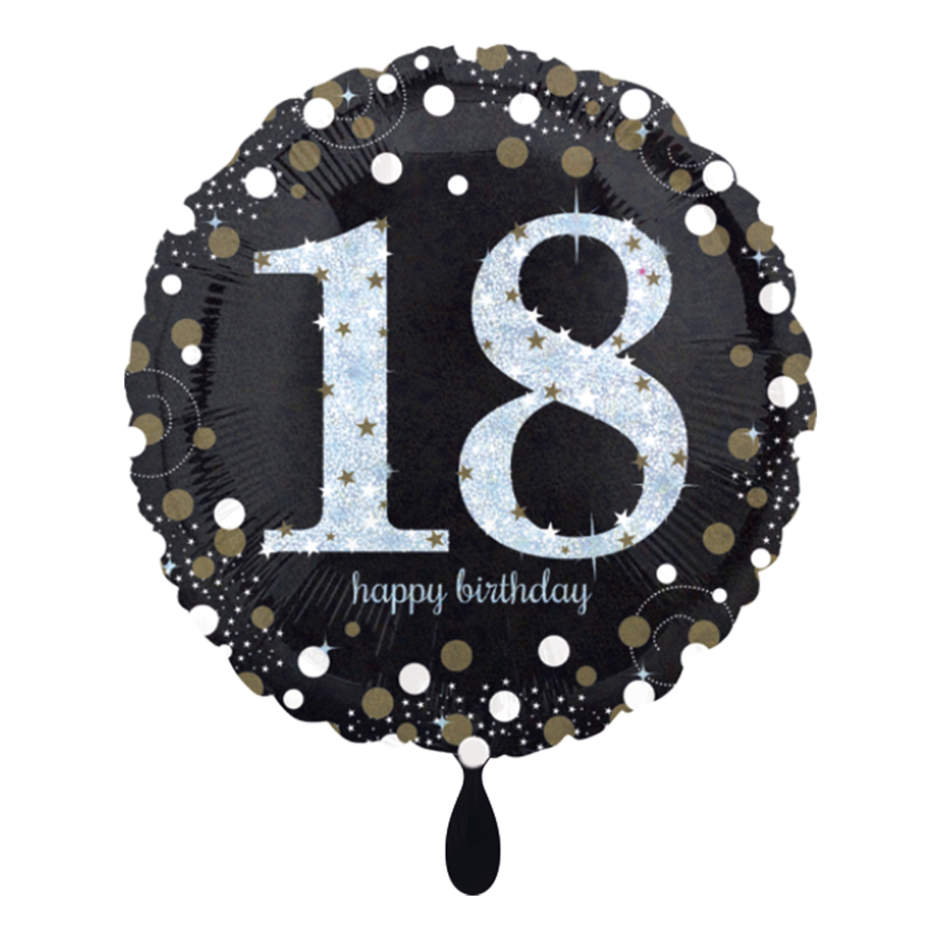 1 Balloon - Sparkling Birthday 18