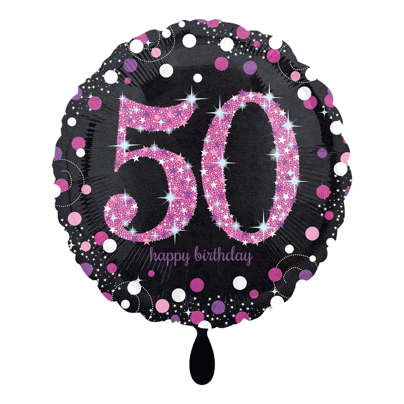 1 Balloon - Pink Celebration 50
