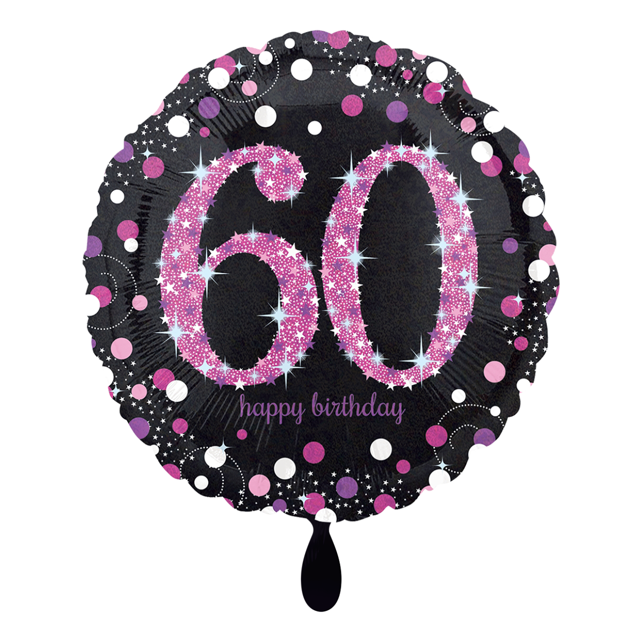 1 Balloon - Pink Celebration 60