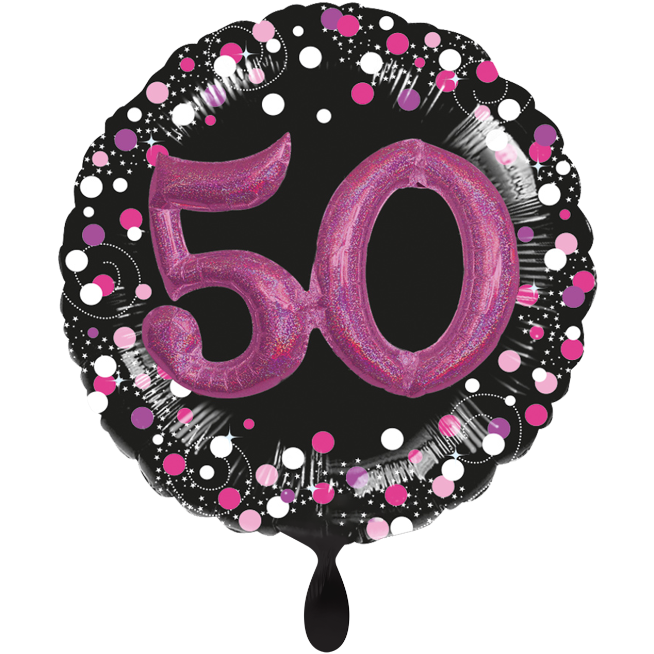 1 Balloon XXL - Multi Balloon Sparkling Pink 50