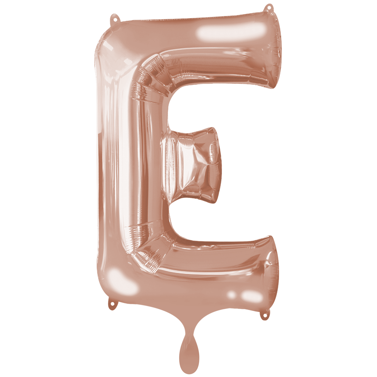 1 Balloon XXL - Buchstabe E - Rosegold