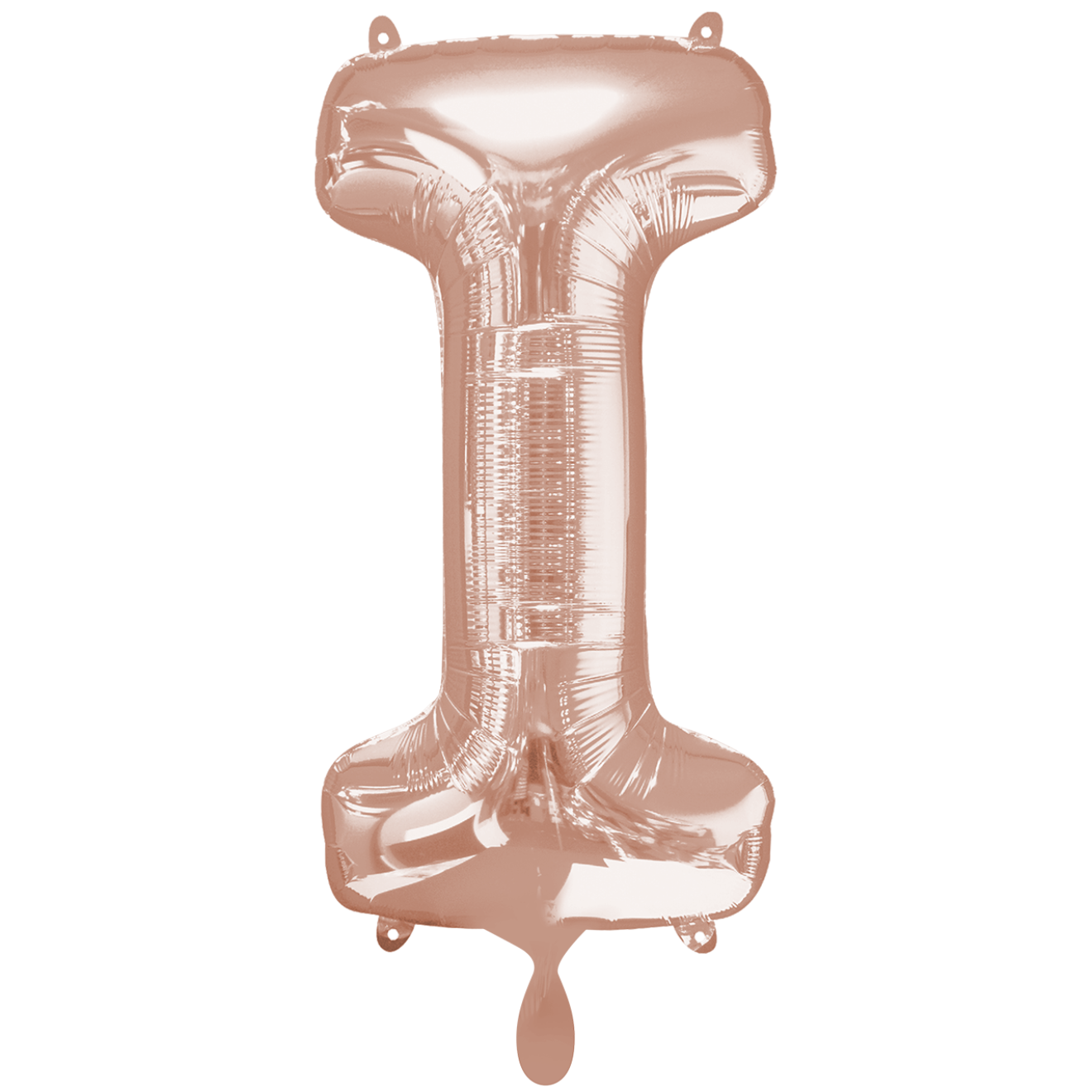 1 Balloon XXL - Buchstabe I - Rosegold