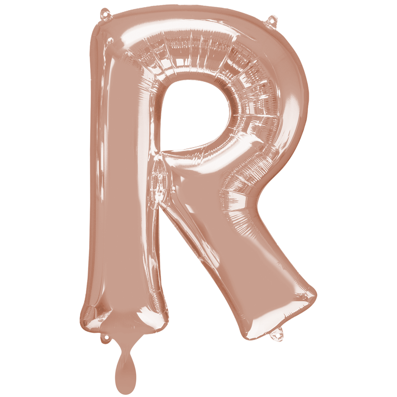 1 Balloon XXL - Buchstabe R - Rosegold