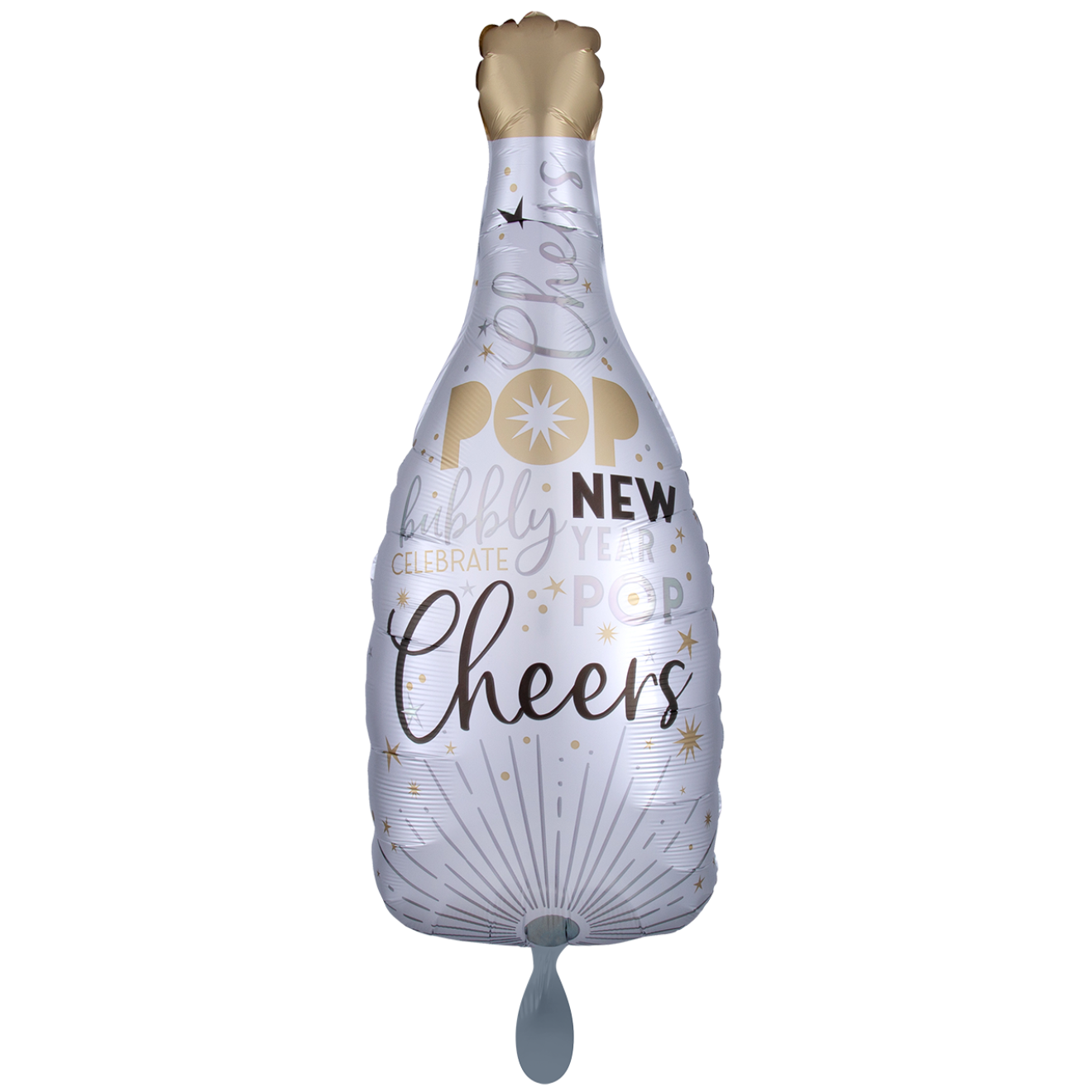 1 Ballon XXL - Satin Infused Celebrate the New Year Bubbly